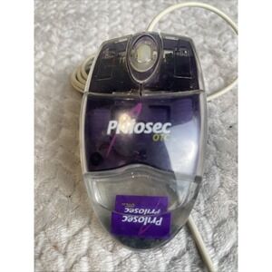 Prilosec OTC USB Aqua Wheel Mouse Plus Track Ball  Vintage
